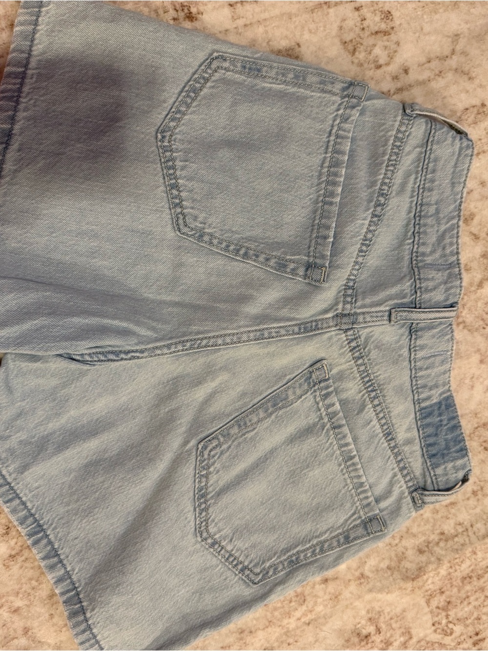 Hollister Light Wash Denim Shorts